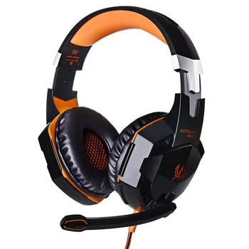 New EACH G2000 PC Gamer casque Stereo Sound 2.2m Hifi Gaming Headphone Noise Reduction Dazzle Lights Glow Game Music Headset