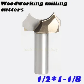 1pc 1/2*1-1/8 CNC woodworking carving tools milling cutter router bits for wood
