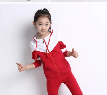 2017 new spring brand children suit spring and autumn boy and girl sports set hooded clothing set 12-14 age kids clothes boys