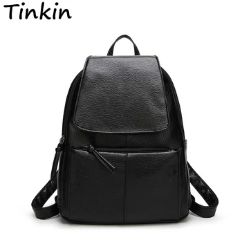 Tinkin Most Cost-effective Backpack Vintage Women Shoulder Bag Girls Fashion Schoolbag Women Bag