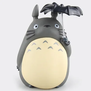 Anime My Neighbor Totoro Piggy Bank PVC Figure Kids Toys Gifts for Children 20CM