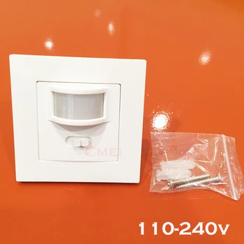 Hot 160 degree high sensitivity PIR Motion Sensor Switch 110v -240v Motion Sensor Automatic wall Light Switch