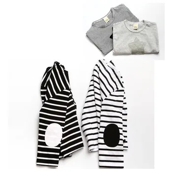Kids T Shirt Children's Clothing Cotton Comfortable Baby Casual Striped Clothes Long Sleeve T-Shirts For Boys Girls Tops Clothes