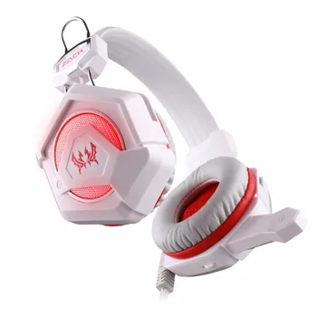 KOTION EACH PK xiaomi headphones earphone headset earphones gaming headset Wired stereo Bass LED microphone for pc gamer