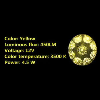 For Renault Laguna Sport Tourer 2001- High Bright LED Fog Lamps Golden Eye Yellow Glass Car Styling Refit