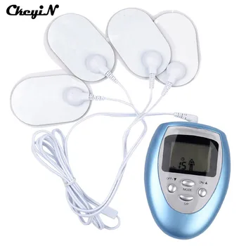 8 massage styles LED Digital Electric Body Massager with Electrode Pads for Body Slimming Muscle Relax Pain Relief AM001BQ-P00