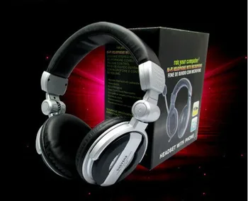 F11138 Suoyana S-999 Earphones Gaming Headphone Studio Bass Noise Isolating DJ 3.5mm Black Color