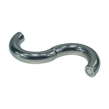 Dia 30/33/40/50 mm Heavy Duty Magnetic Stainless steel Ball Scrotum Stretcher metal Cock Ring Big Men Delay ejaculation Sex Toy