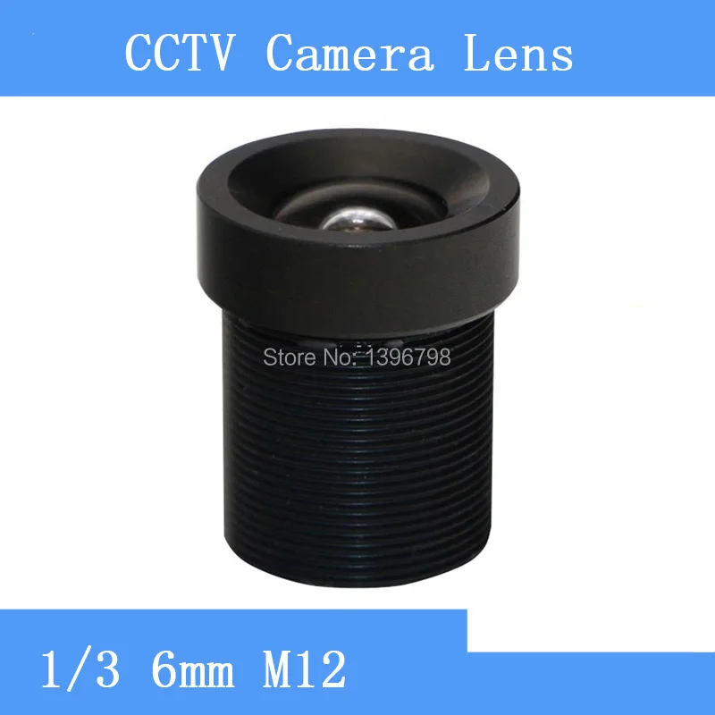 Factory outlets CCTV Lens 6mm 60 Degree Wide Angle Lens Fixed CCTV Camera IR Board M12 Lens