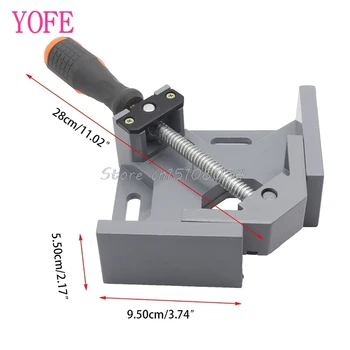 90 Degree Right Angle Carbide Vice Clamps Woodworking Clip Photo Frame Gussets Tools #S018Y#