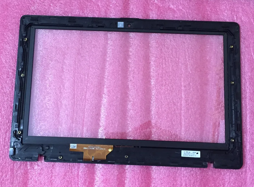 Used parts 11.6'' For Asus Vivobook X200MA X200CA X200 Touch Screen Digitizer with frame TCP11F16(withEMI)V1.1 V1.0