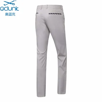 2017 summer golf pants men brand long tousers quick dry sports pants for Korean style slim 3 colors training pants