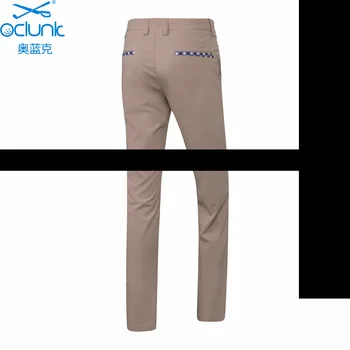 2017 summer golf pants men brand long tousers quick dry sports pants for Korean style slim 3 colors training pants