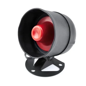 Acousto-optic horn wireless siren loudly speaker alarm with window door sensor remote control motion detector