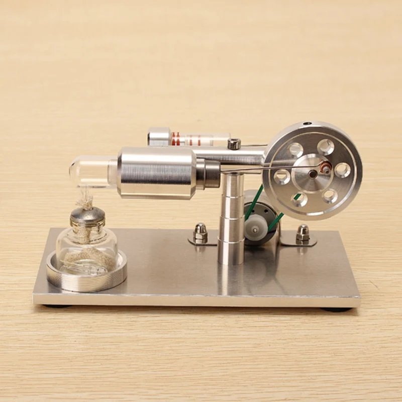 Hot New Upgrade Air Stirling Engine Model Generator Model Educational Science Toy Gift For Kid Children