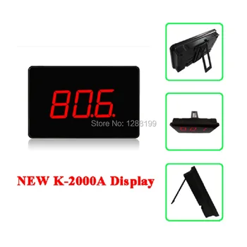Wireless display receiver for wireless calling system restaurant pager to work with Waiter Table Bell Button