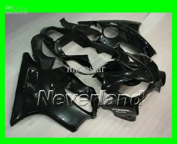 Gloss black bodywork for HONDA fairings CBR600F4i 01-03 CBR600 F4i 01 02 03 CBR 600 2001 2002 2003