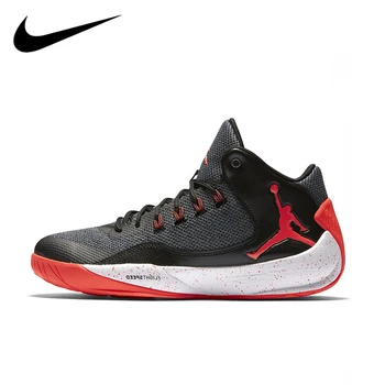 Nike AIR Jordan Shoes RISING Men's Basketball Flyknit Nike Air Max jordan shoes #844065-006