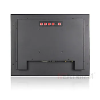 15 inch touch monitor 1024 * 768 resolution 4:3 monitor capacitive touch screen monitor waterproof touchscreen monitor