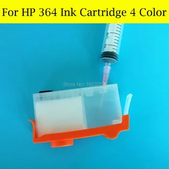For HP 364 Refill Ink Cartridges For HP CN245B CN216B CQ191B CD035D CD035A CQ447B Q8436B Q8435B Printer With ARC Chip