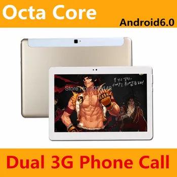 10 inch Tablet PC Octa Core 4GB RAM 32GB/64GB ROM Dual SIM Cards Android 6.0 GPS Tablet PC 10 10.1 +Gifts