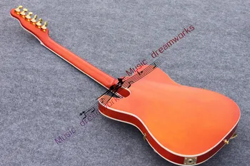 China OEM firehawk shop electric guitar, hollow jazz guitar The color can be changed