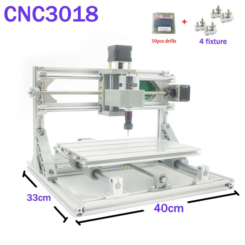 CNC 3018 ER11 GRBL control Diy CNC machine,3 Axis pcb Milling machine,Wood Router laser engraving, toys