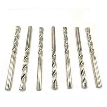 1pc 10mm Drill Nickel Plating Hard Alloy Straight Round Shank Cement Drill Bit Set woodworking tool foret metaux screw extractor
