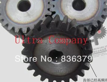 1.5mod gear rack 15-25 tooth spur gear precision machinery industry 45 steel cnc rack and pinion frequency hardening