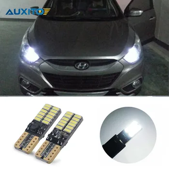 2X LED W5W T10 Car Clearance Bulbs Parking Light For Hyundai Solaris Accent ix35 i30 i235 Tucson Sonata Getz Elantra Lantra iMAX
