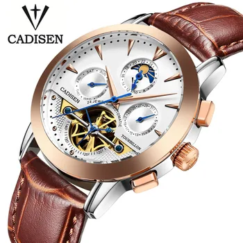 Relogio masculino 2016 CADISEN Watches Men Luxury Brand Mechanical Watch Clock Men Casual Watch Reloj Business Wristwatch
