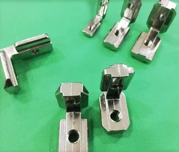 2020-European standard corner slot connection parts built-in angle slot aluminum fitting L-Shaped right angle corner
