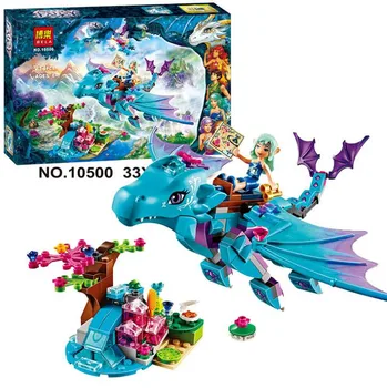 214pcs/set Bela 10500 The Water Dragon Adventure Building Bricks Blocks DIY Educational Toys Compatible with toys