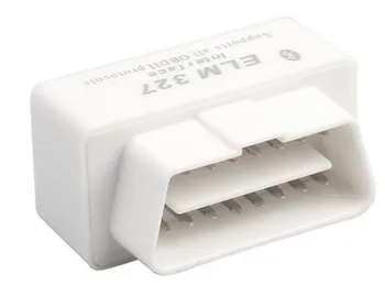 White super mini bluetooth elm327 car obd obdii can bus scanner wireless elm 327 interface vgate smart elm327 scan tool