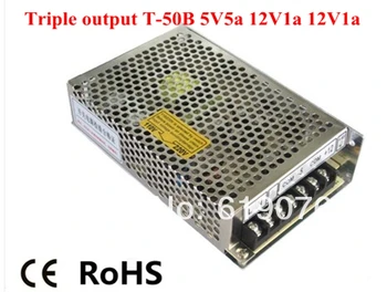 50W Triple output T-50B 5V 24V -12V Switching power supply smps AC to DC