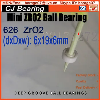 626 zro2 full ceramic ball bearing 6x19x6mm