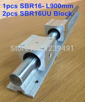 1pcs SBR16 L900mm linear guide + 2pcs SBR16UU block cnc router