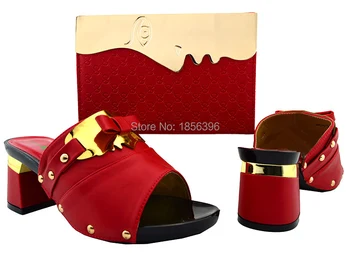 MF715-5, fashion Shoes Matching Bag set Italy Shoes and Bag set African Shoes match bag set for Party