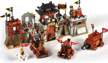 SLUBAN 2017 New Romance of the Three Kingdoms Battle of Jingzhou Building Block Set 3D Construction Brick GIFT Toys DIY
