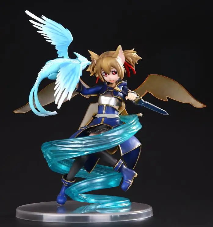 Anime Figure 20 CM Sword Art Online II Silica ALO ver. Funny Knights Ayano Keiko 1/8 PVC Figure Action Collectible Toy Model