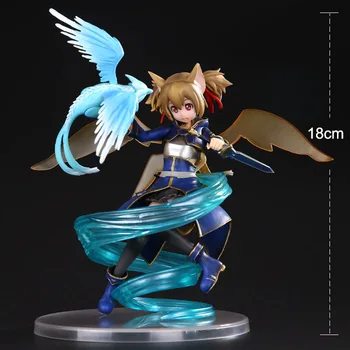 Anime Figure 20 CM Sword Art Online II Silica ALO ver. Funny Knights Ayano Keiko 1/8 PVC Figure Action Collectible Toy Model