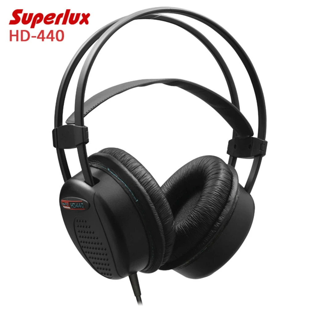 Superlux HD-440 Booming Bass Dynamic Closed-back Headset with Auto-adjustable Headband Noise Reduction
