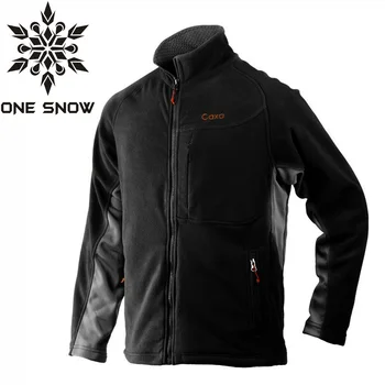 ONE SNOW Sport Jacket Men Fleece Jacket Men Polartec Hiking Jacket Winter Thermal Sports Outwear Outdoor Coat CAXA