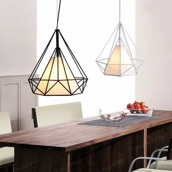 NEW Vintage Iron Cloth Pendant Light Industrial Retro Droplight Bar Cafe Bedroom Restaurant Nordic Modern Style Hanging Lamp