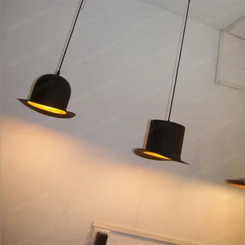 Loft Retro Hanging Lamp Industrial Minimalist Iron Pendant Light Bar Cafe Restaurant Warehouse E27 Lamp Holder Vintage Lights