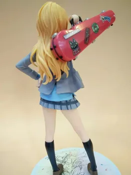 Anime Figure 20 CM Cartoon Your Lie in April Miyazono Kaori PVC Action Figure Colletible Model Toy