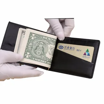 GUBINTU Small Wallets Men With Large Capacity Credit Card Slots Famous Brand Purse Money Clip--BID081 PM49