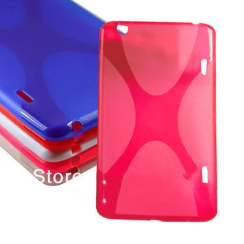 Quality X Line Design Soft TPU Case Skin Shell Cover Silicon Case Gel Protective For LG G Pad 8.3 V500 Case Anti Slip Anti Skid