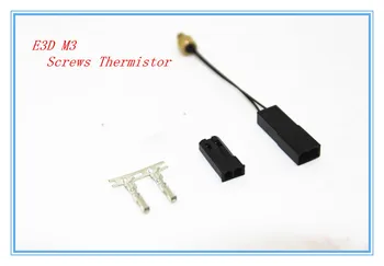 Durable Modular Screw On M3 Stud Thermistor for Reprap Prusa 3D Printer Hot End For Printing Accessory