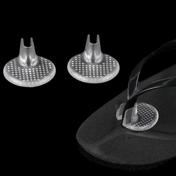 Summer Recommend Silicone transparent flip flops pad/cushion relieve pain for your foot HT0054